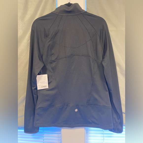 NWT Athleta Women's Black Full Zip Jacket, Size Large - Picture 13 of 13